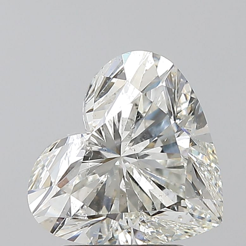 2.51 carat J-SI2 Natūralus Heart Deimantas (1)