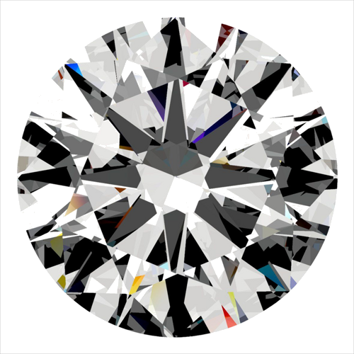 0.3 carat E-VS2 Very Good cut Natūralus Round Deimantas (1)