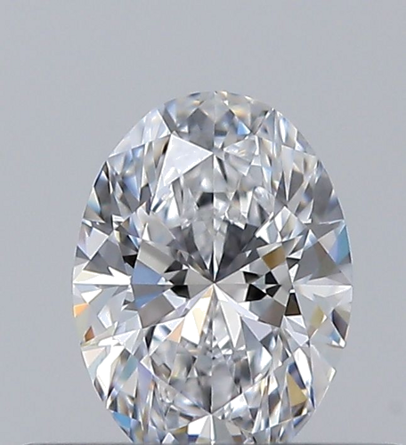 0.31 carat D-VVS2 Natūralus Oval Deimantas (1)