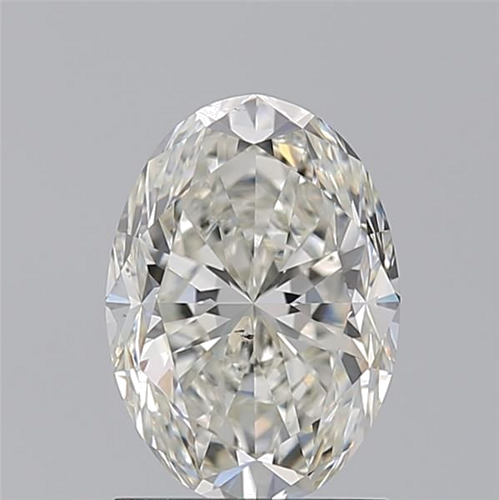 1.7 carat I-SI1 Natūralus Oval Deimantas (1)