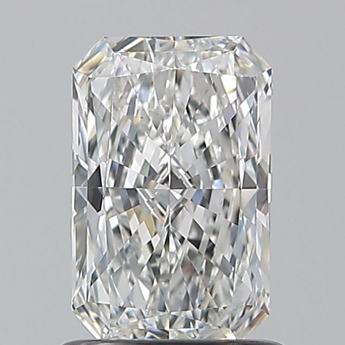 1.0 carat F-VS2 Natūralus Radiant Deimantas (1)