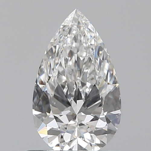 0.6 carat E-VS2 Natūralus Pear Deimantas (1)