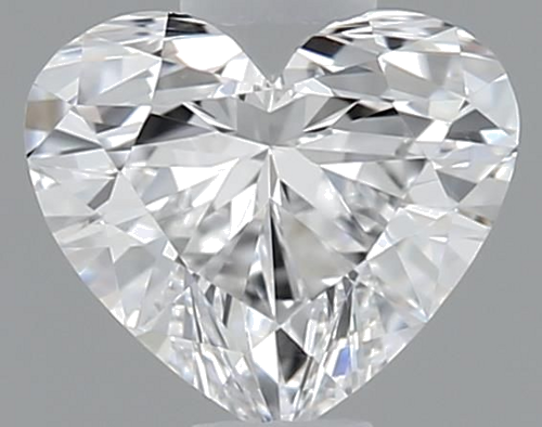 0.3 carat E-VVS2 Natūralus Heart Deimantas (1)