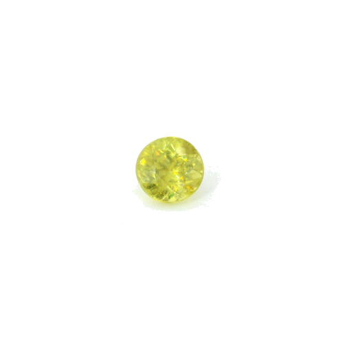 0.61 carat YELLOW Round Sphene (1)