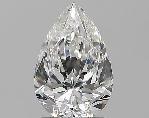 1.5 carat E-SI1 Natūralus Pear Deimantas (1)