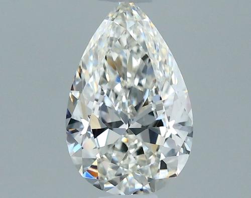 0.58 carat H-VS1 Natūralus Pear Deimantas (1)