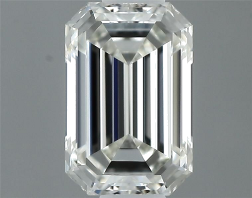 0.5 carat I-VVS2 Natūralus Emerald Deimantas (1)