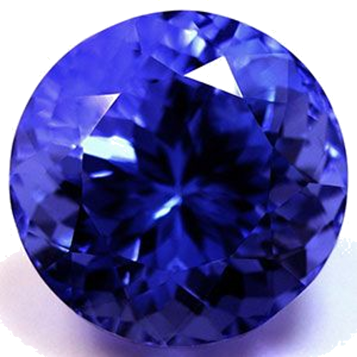 6.02 carat BLUE Round Tanzanite (1)