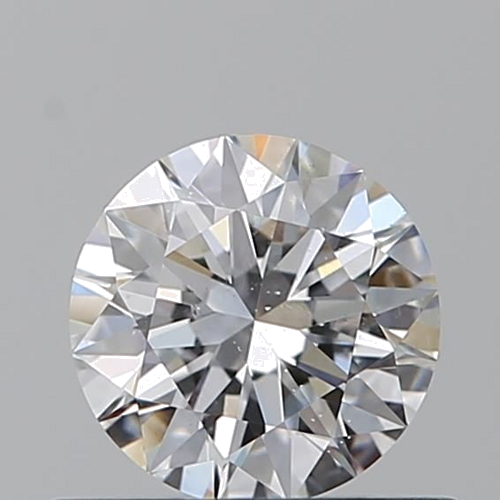 0.6 carat E-SI2 Excellent cut Natūralus Round Deimantas (1)