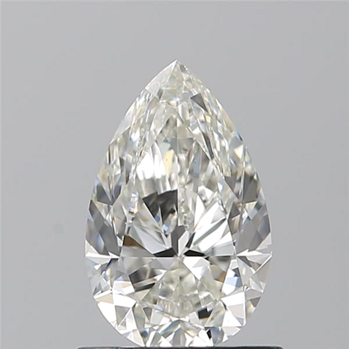 0.94 carat I-VS2 Natūralus Pear Deimantas (1)