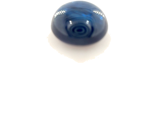 2.83 carat BLUE CABOCHON cut Round Safyras (1)