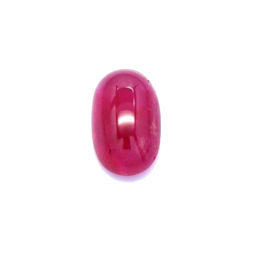 2.65 carat RED CABOCHON cut Oval Rubinas (1)
