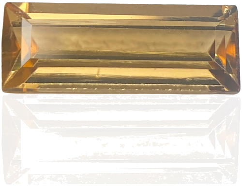 1.81 carat ORANGE Baguette Tourmaline (1)
