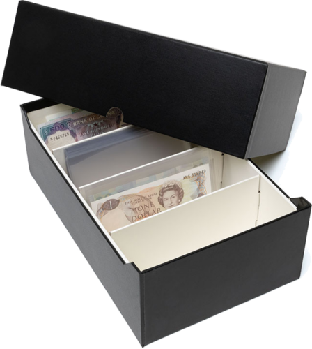 Archyvinė dėžutė banknotams Logik iki 500 banknotų (1)