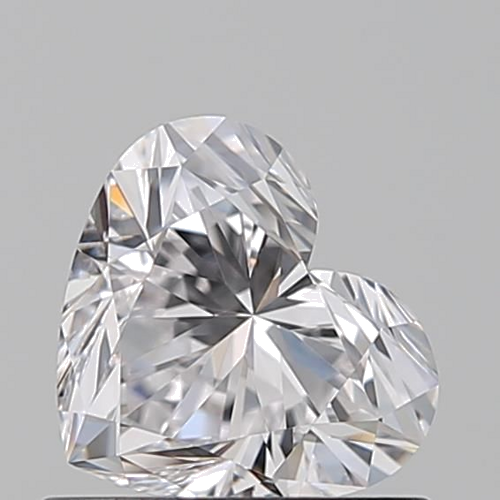 0.7 carat D-VVS1 Natūralus Heart Deimantas (1)