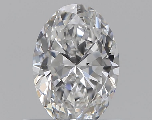 0.45 carat D-VVS1 Natūralus Oval Deimantas (1)