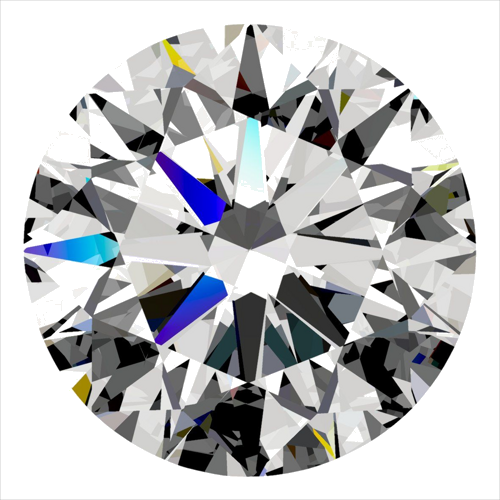 0.3 carat D-VS1 Very Good cut Natūralus Round Deimantas (1)
