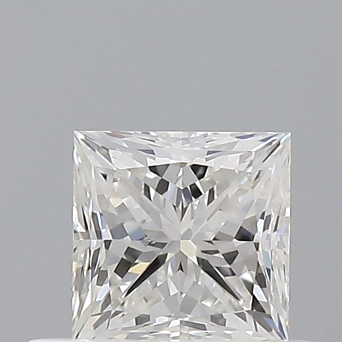 0.5 carat G-VS1 Natūralus Princess Deimantas (1)