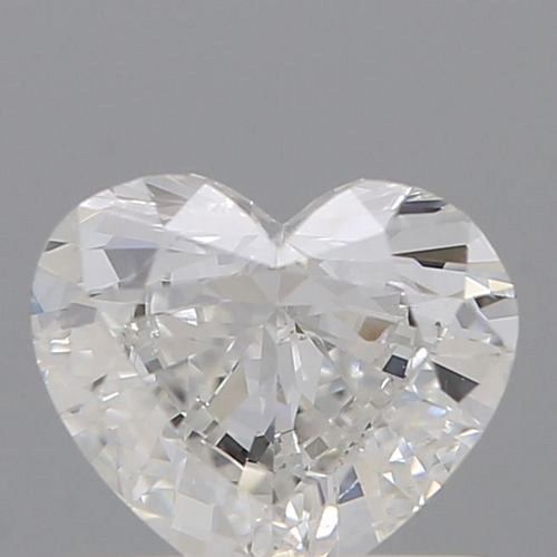 0.52 carat F-SI2 Natūralus Heart Deimantas (1)