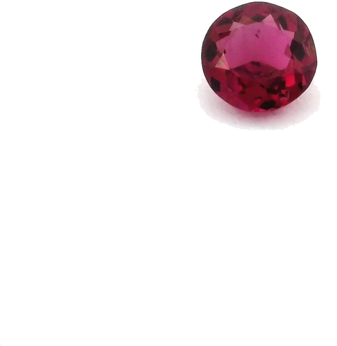 0.59 carat RED Round Tourmaline (1)