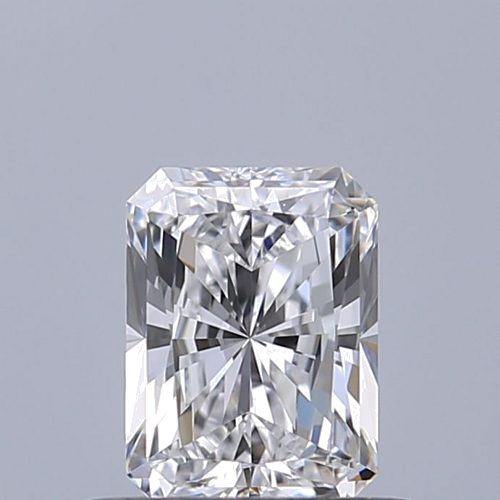 0.5 carat D-VVS2 Natūralus Radiant Deimantas (1)