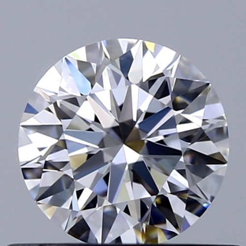 0.53 carat D-VVS2 Excellent cut Natūralus Round Deimantas (1)