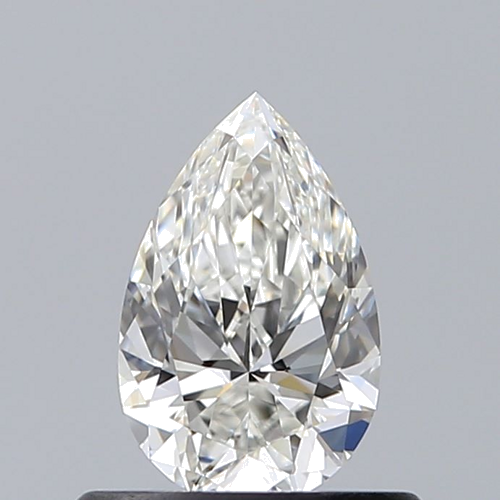 0.53 carat G-VVS1 Natūralus Pear Deimantas (1)