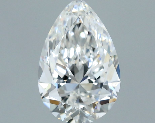 0.5 carat F-VS1 Natūralus Pear Deimantas (1)