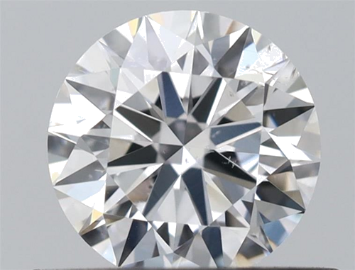 0.44 carat F-SI2 Excellent cut Natūralus Round Deimantas (1)