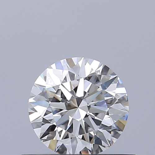 0.5 carat D-VVS2 Excellent cut Natūralus Round Deimantas (1)