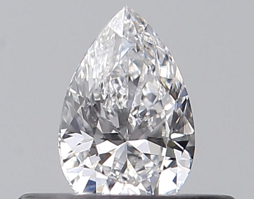 0.25 carat D-SI1 Natūralus Pear Deimantas (1)