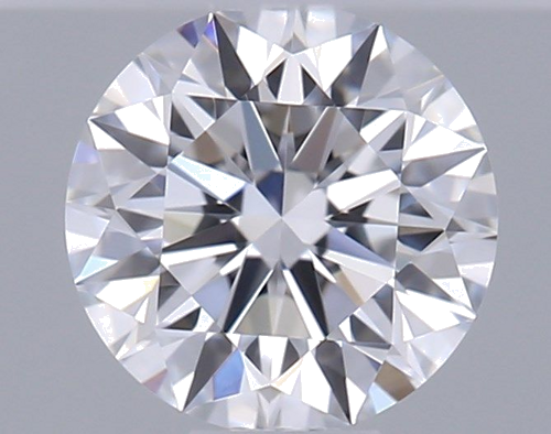 0.36 carat D-VVS1 Excellent cut Natūralus Round Deimantas (1)