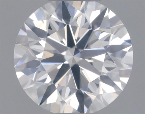 0.4 carat F-SI2 Excellent cut Natūralus Round Deimantas (1)