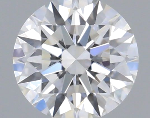 0.18 carat F-VVS2 Excellent cut Natūralus Round Deimantas (1)
