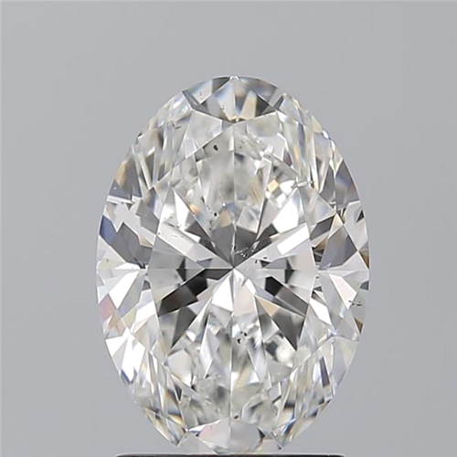 2.02 carat F-SI1 Natūralus Oval Deimantas (1)
