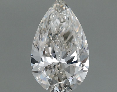 0.5 carat I-SI2 Natūralus Pear Deimantas (1)