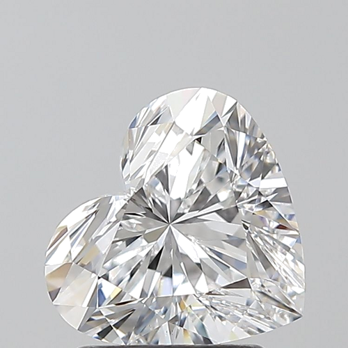1.7 carat D-VS2 Natūralus Heart Deimantas (1)