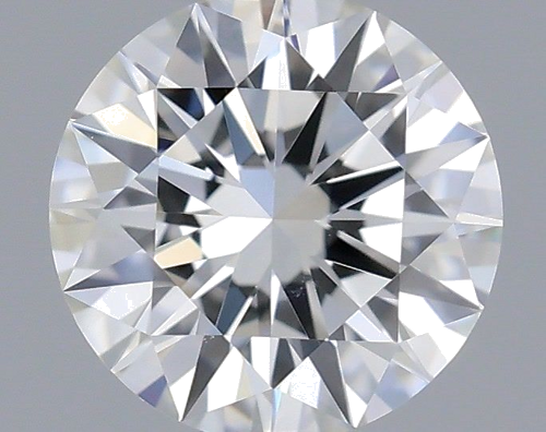 0.43 carat F-VVS1 Excellent cut Natūralus Round Deimantas (1)