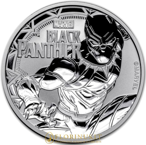 2018 Black Panther, Tuvalu, 1 dollar, 1 oz silver coin (1)
