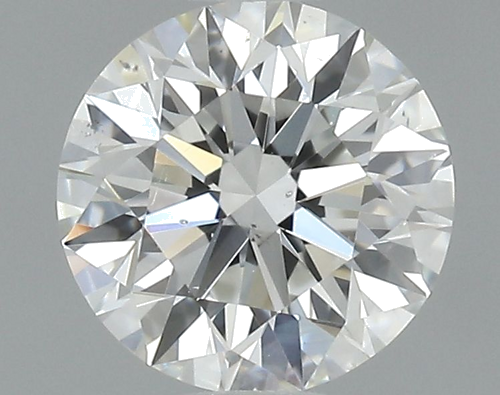 0.51 carat F-SI1 Excellent cut Natūralus Round Deimantas (1)
