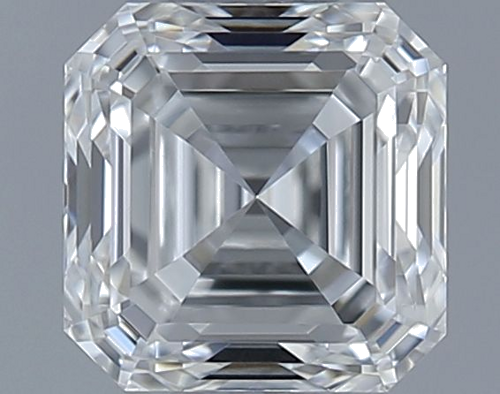 0.51 carat G-VVS1 Natūralus Asscher Deimantas (1)