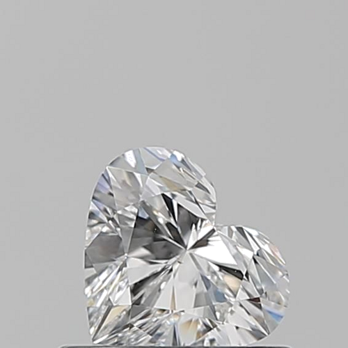 0.51 carat F-SI1 Natūralus Heart Deimantas (1)