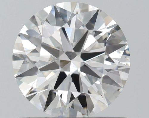 0.69 carat G-SI2 Excellent cut Natūralus Round Deimantas (1)