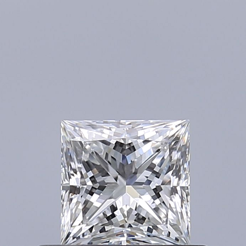 0.5 carat E-VS1 Natūralus Princess Deimantas (1)