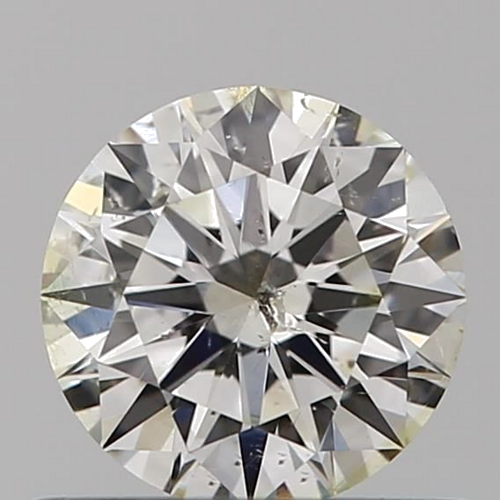 0.51 carat K-SI2 Excellent cut Natūralus Round Deimantas (1)