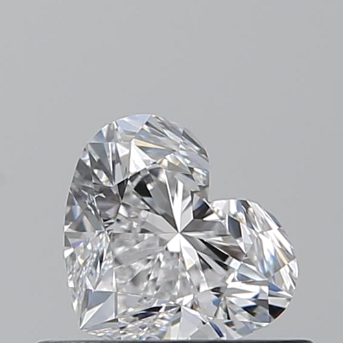 0.5 carat D-VVS2 Natūralus Heart Deimantas (1)