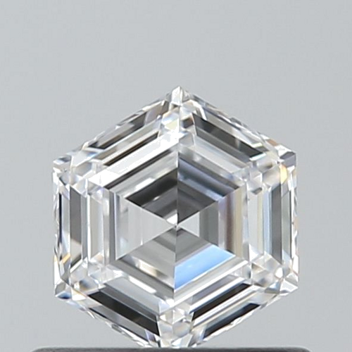 0.5 carat D-VVS2 Natūralus Hexagonal Deimantas (1)