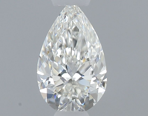 0.3 carat G-IF Natūralus Pear Deimantas (1)