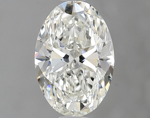 0.9 carat J-SI2 Natūralus Oval Deimantas (1)