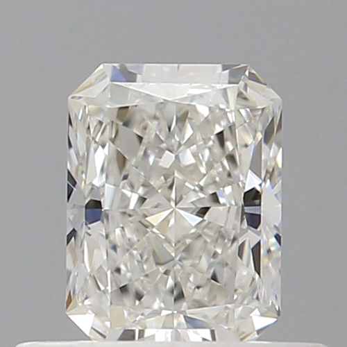 0.5 carat I-VVS2 Natūralus Radiant Deimantas (1)